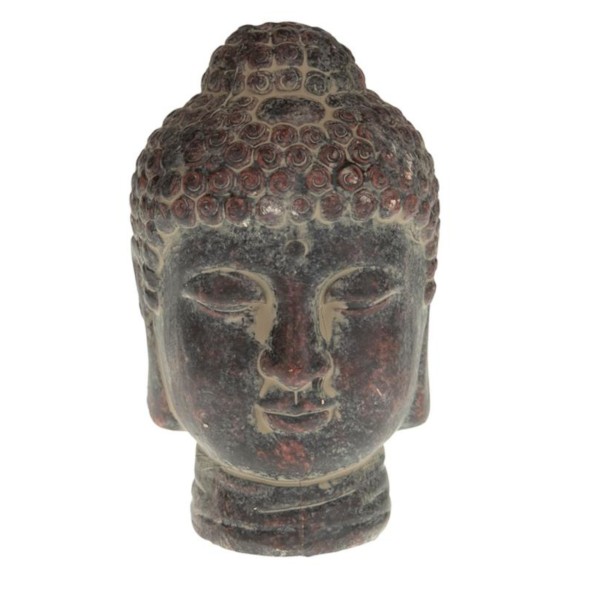 Büste/Kopf Buddha aus Terrakotta - Ø 8cm