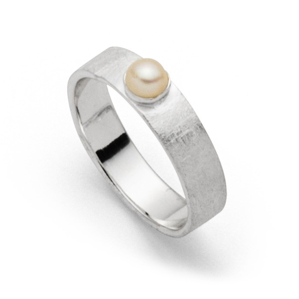 DUR Ring "Betty schmal“ 925er Sterling-Silber