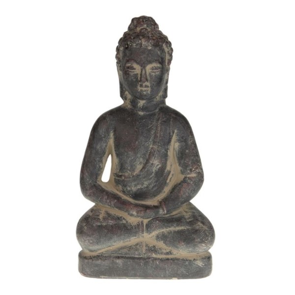 Dekofigur Buddha aus Terrakotta - 21cm