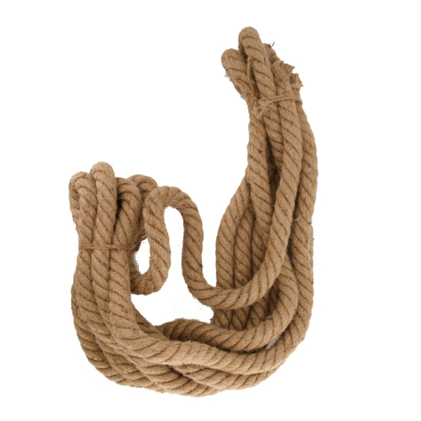 Jute-Seil/Tau gewickelt 10 Meter braun