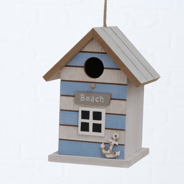 Vogelhaus “Anker”, aus Holz, mehrfarbig