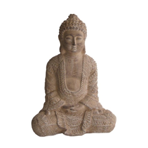 Dekofigur Buddha aus Zement