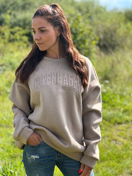 Sweater COPENHAGEN - taupe