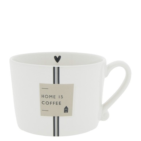 Bastion Collections Henkeltasse Home is Coffee